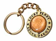 Key Chain - Lucky Penny Spinner