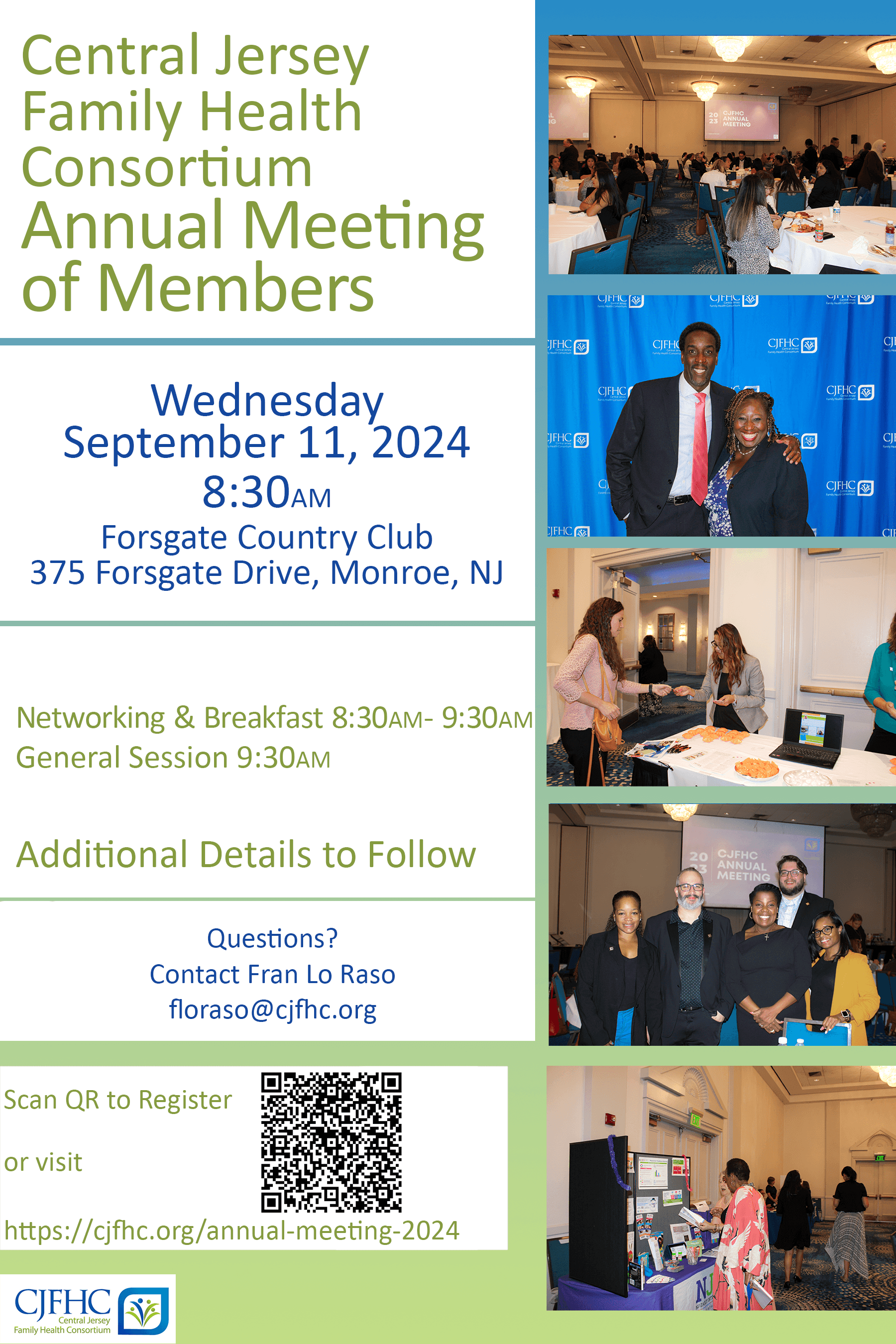 Join Us for the CJFHC’s Annual Meeting on September 11, 2024!