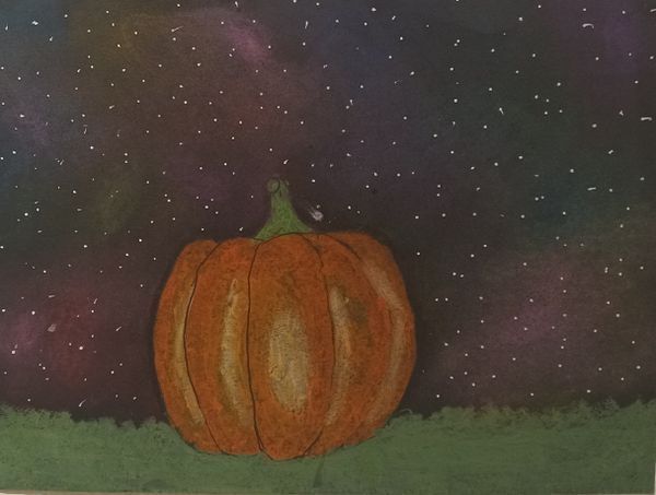 "Galaxy Pumpkin" by Perry Serlin