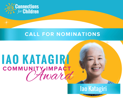 Call for Nominations: Iao Katagiri Community Impact Award Presented at Connections for Children's Betsy Awards