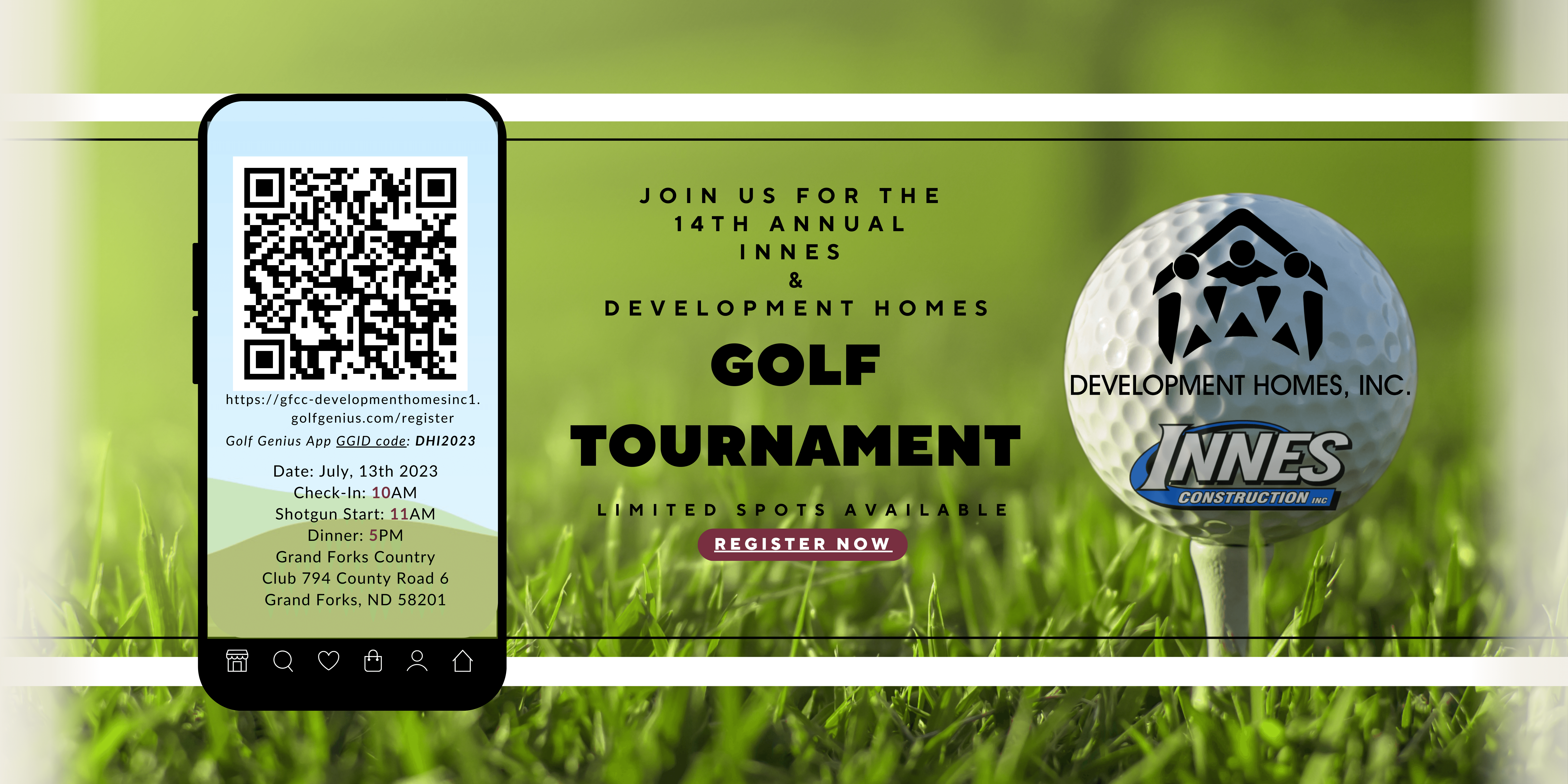 Development Homes, Inc. 14th Annual Golf Tournament
