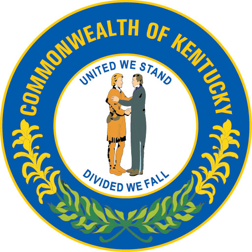 State seal and state government executive, legislative and judicial ...