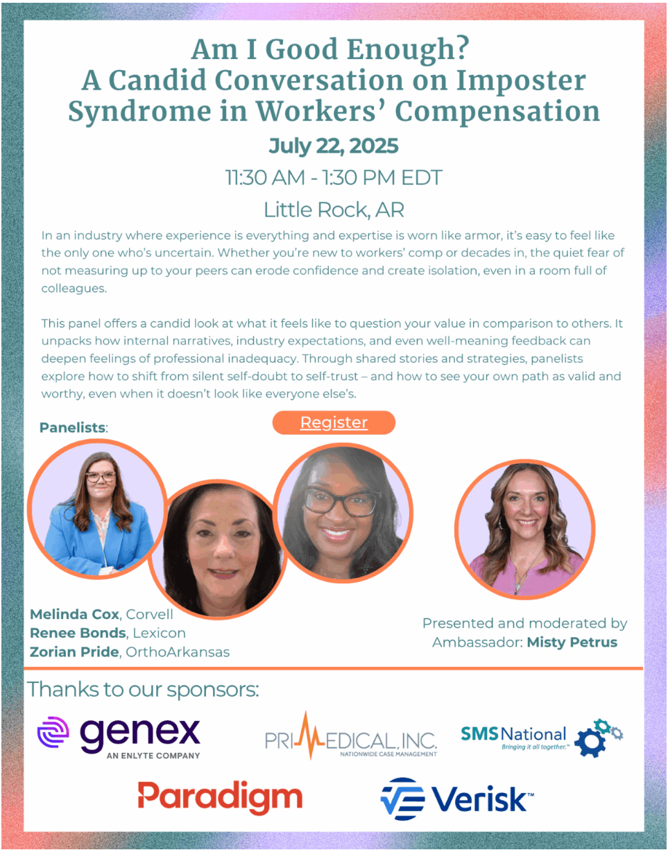 Workers Compensations, Alliance of Women, Leadership