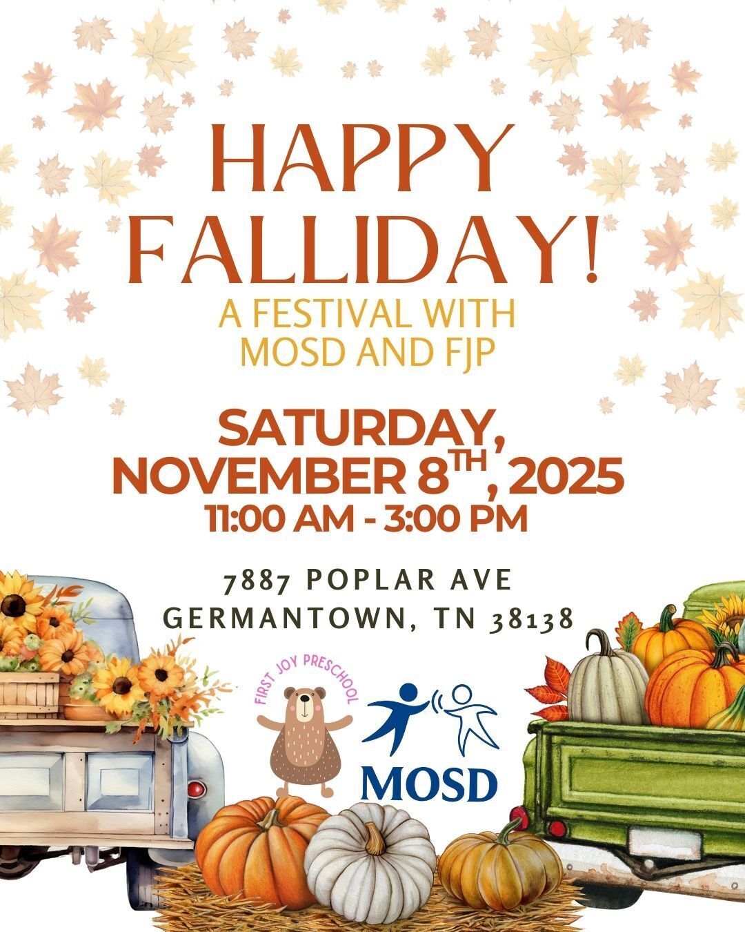 Happy Falliday: a festival with MOSD and FJP