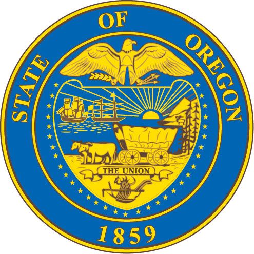 W32421 - Seal of the State of Oregon Wall Plaque (Version 2)