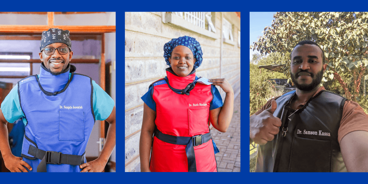 Anticipated X-ray Lead Aprons Arrive in Africa