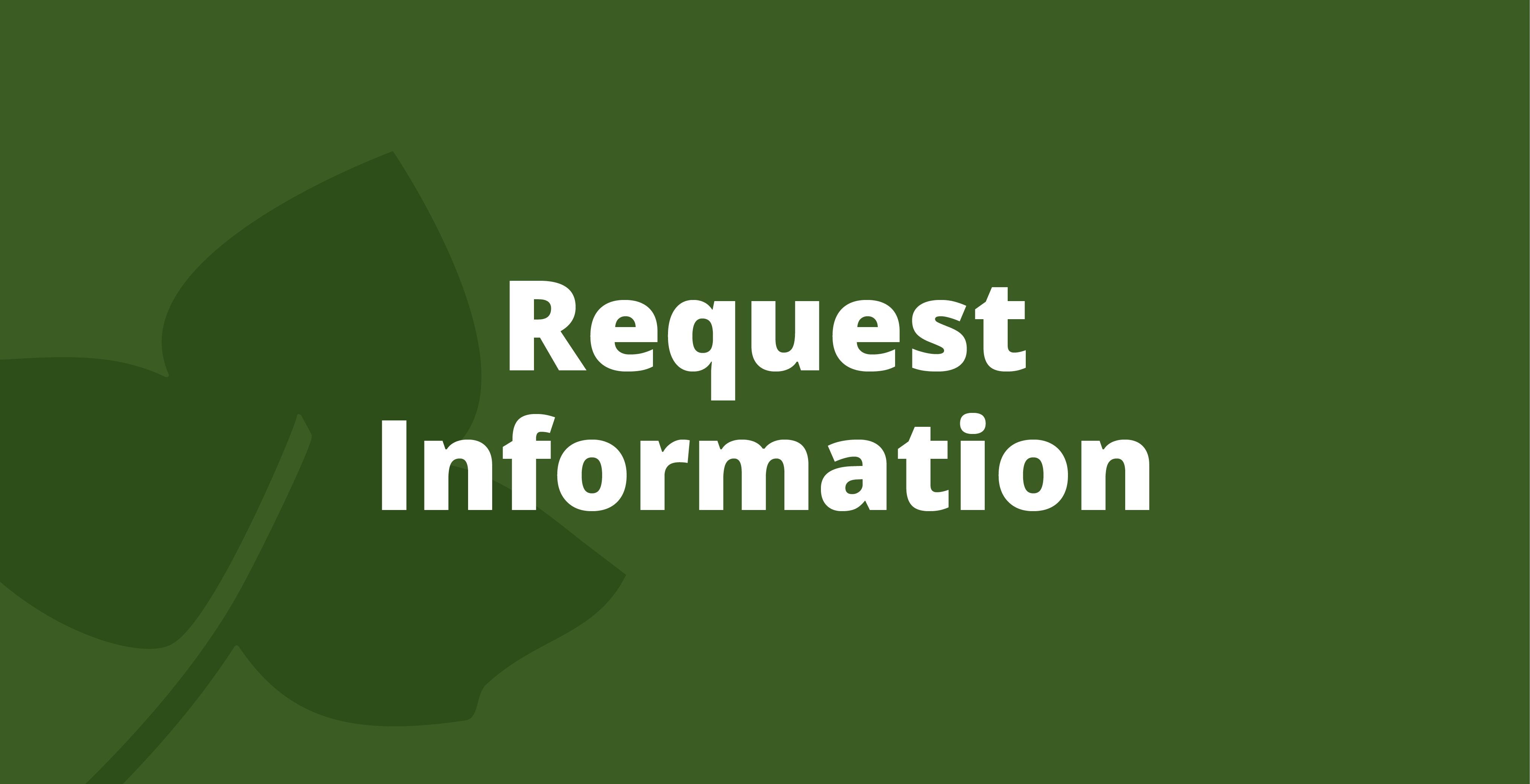 Request Information