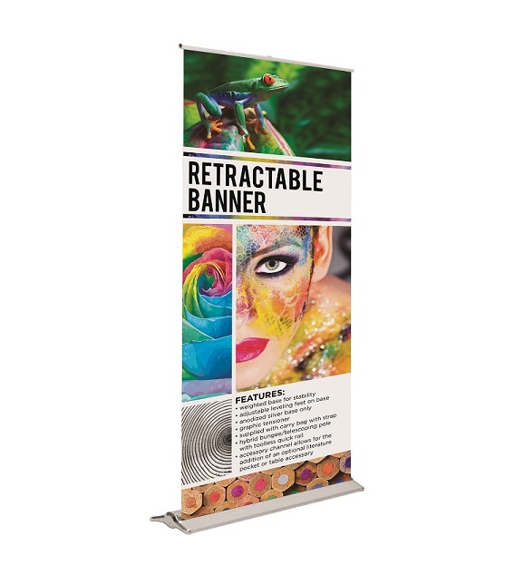 Retractable Banner - Full Size (1-sided graphic)