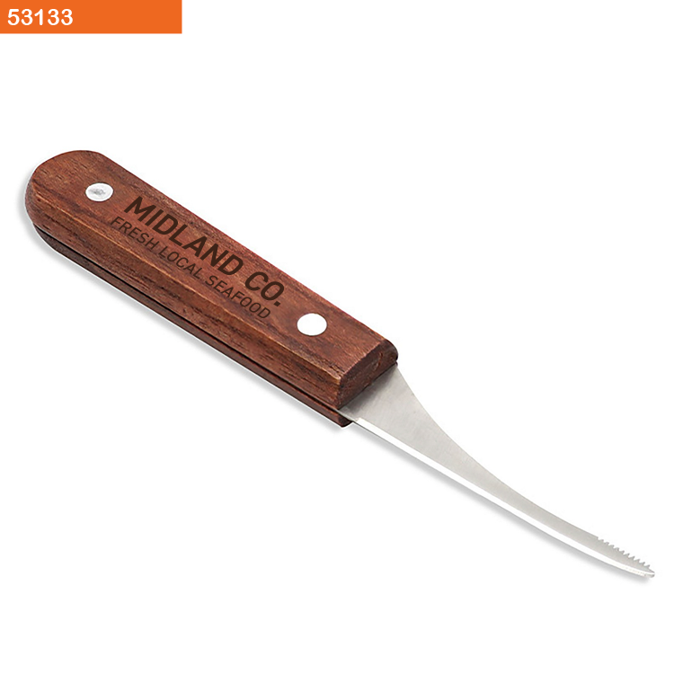 420 Stainless Steel Shrimp Deveiner With Walnut Handle