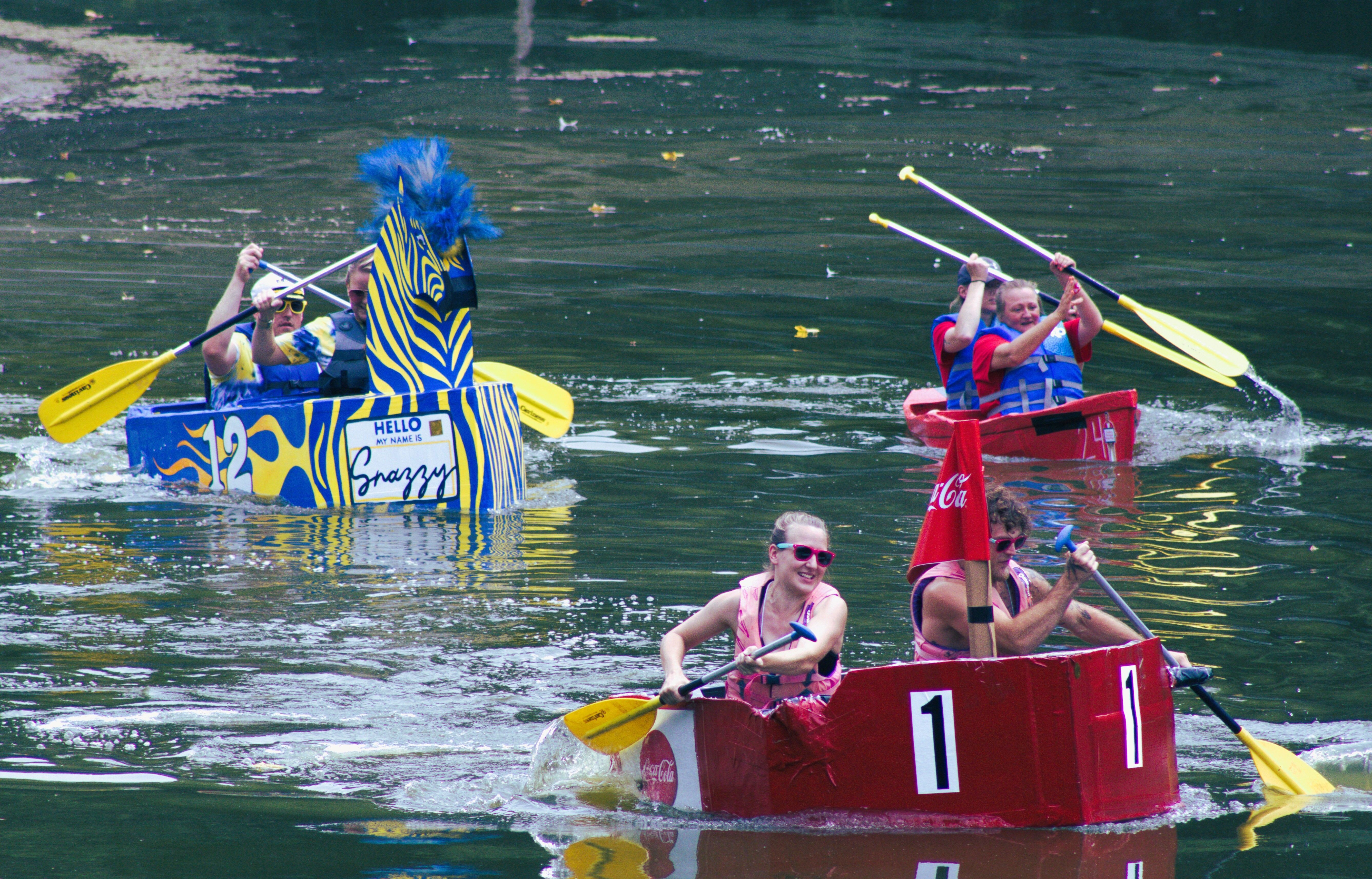 Columbus Riverfest Featuring the Ya Gotta Regatta: Inaugural Event Makes a Splash