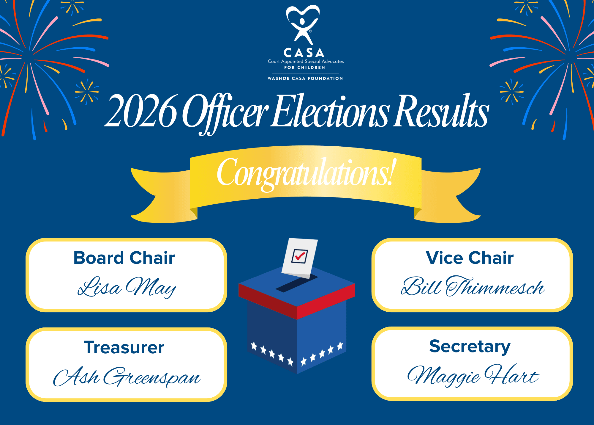 2026 Board Officers Announced!