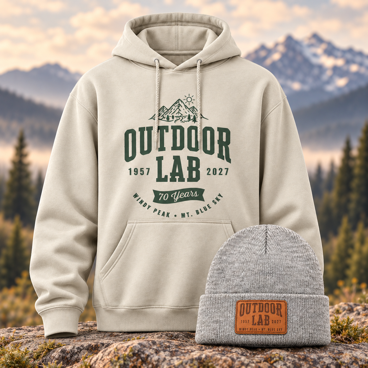 Bundle: Hoodie + Beanie