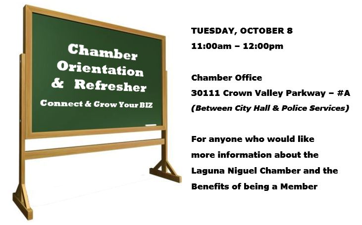 Chamber Orientation Meeting