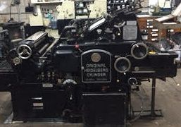 Heidelberg KSBA Cylinder Press