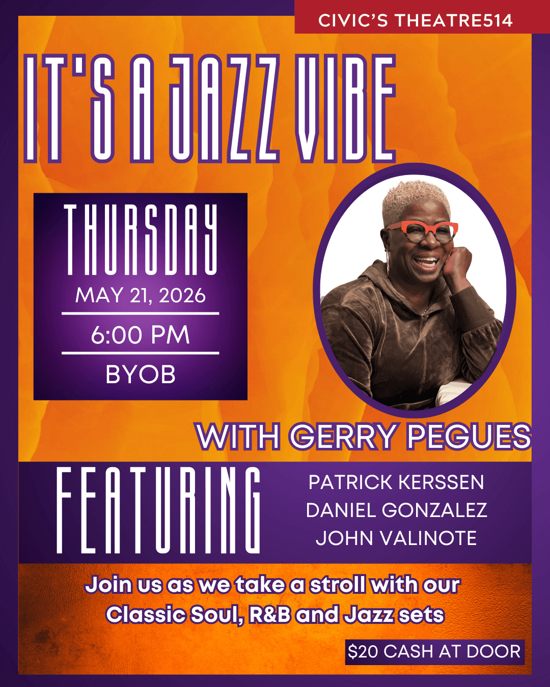 Its a Jazz Vibe with Gerry Pegues