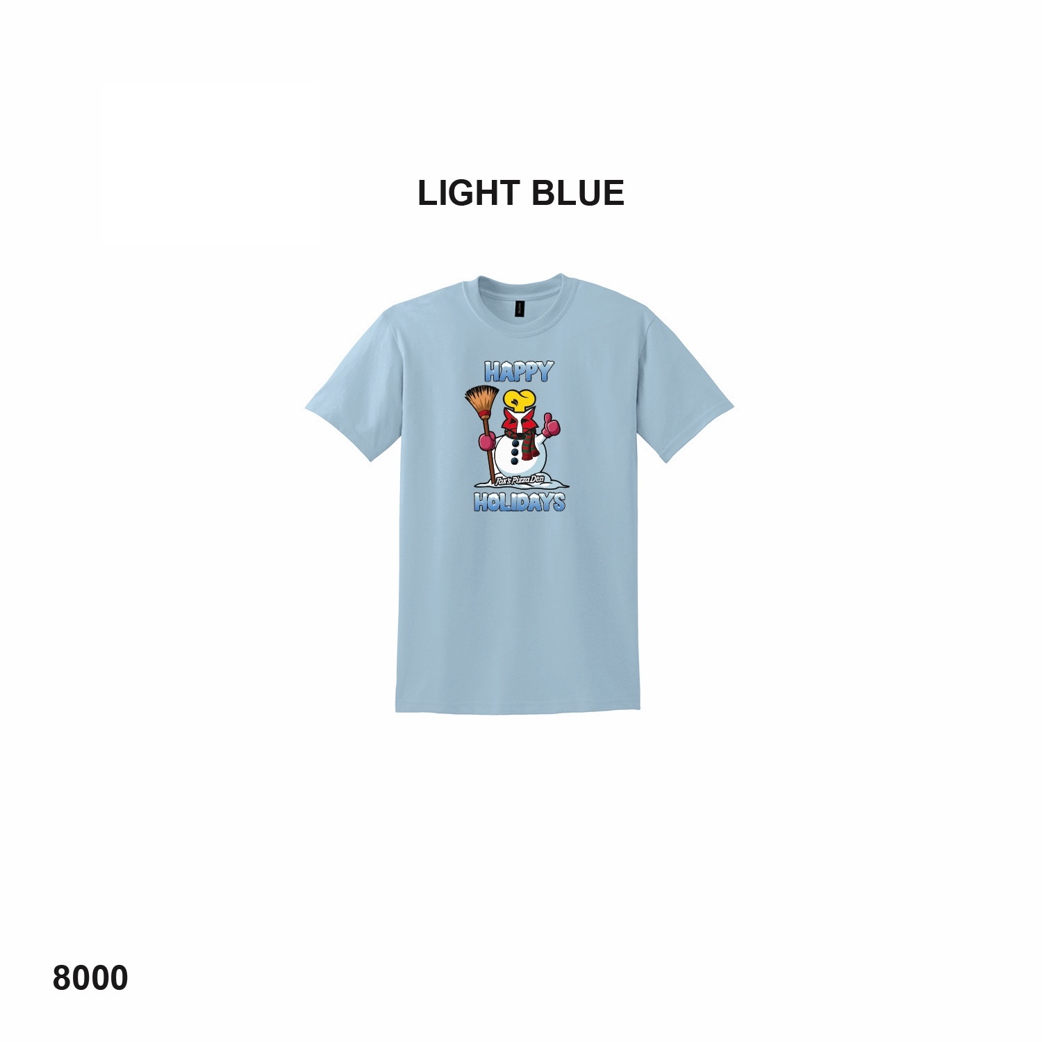 2026 Fox's Christmas SHORT SLEEVE Gildan Adult T-Shirt