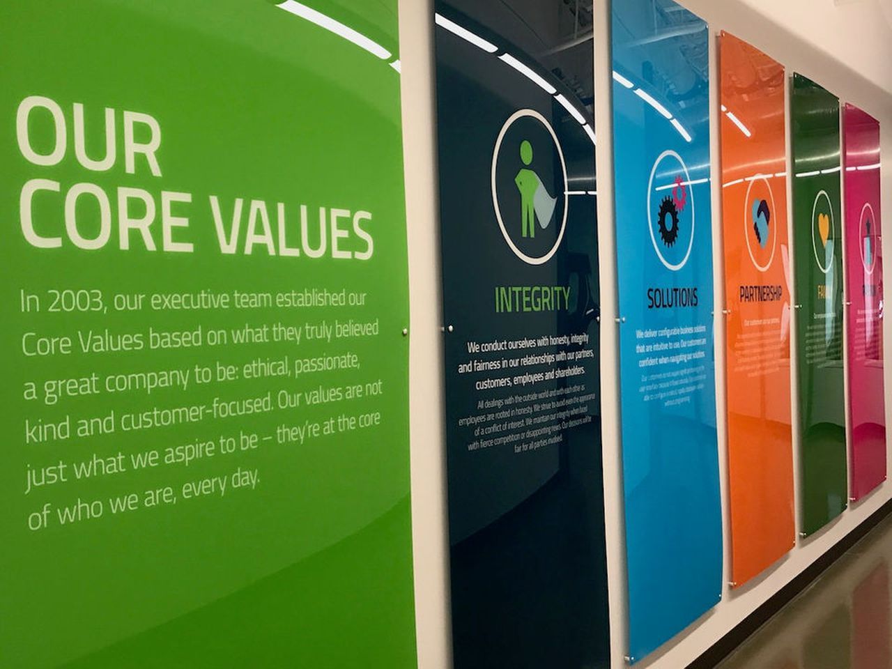 Image Concepts Provides Hyland with All New Printed Graphics to Finalize Expansion at Westlake, Ohio Headquarters