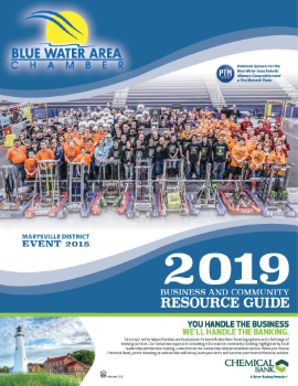 2019 - Blue Water Area Chamber Business & Community Resource Guide
