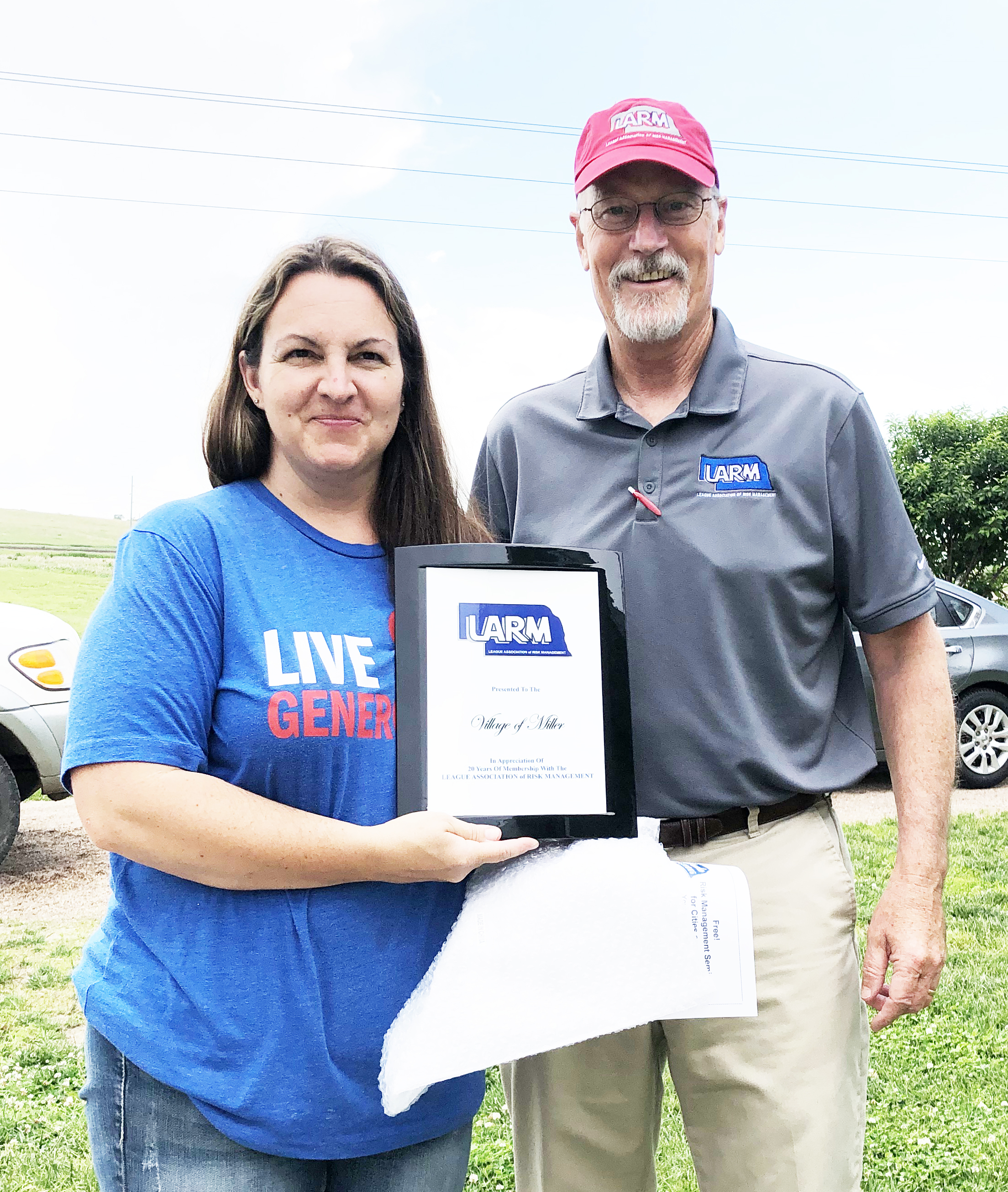 Village of Miller - LARM member for 20 years!