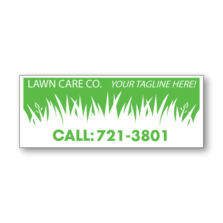 24"x9" Lawn Care Yard Sign (Design 1)
