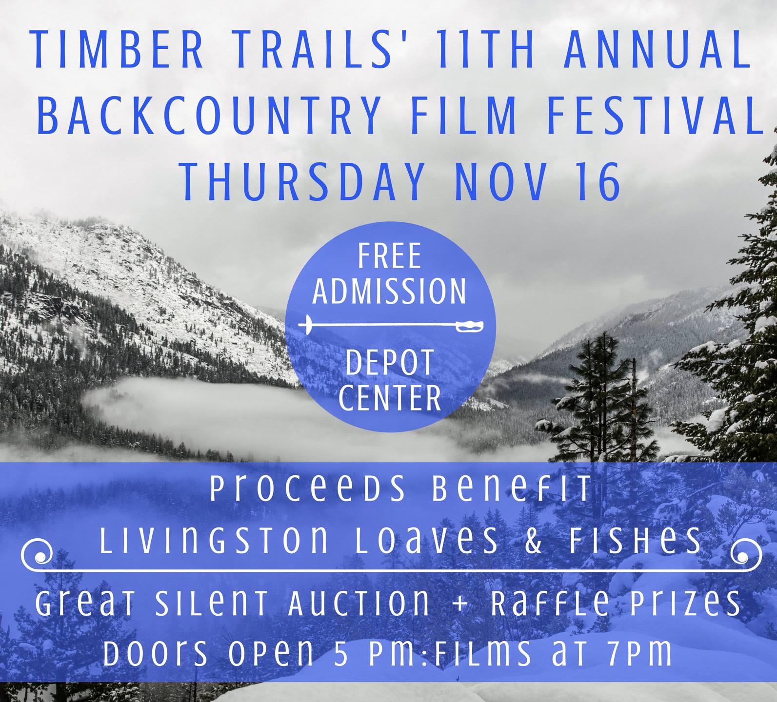Timber Trails' 11th Annual Backcountry Film Festival
