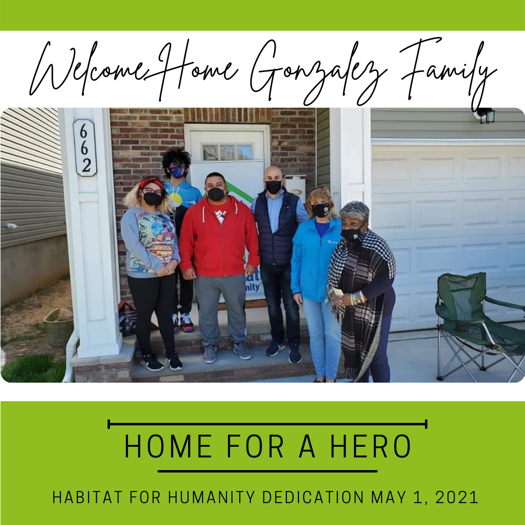 Home For a Hero Dedication May 2021
