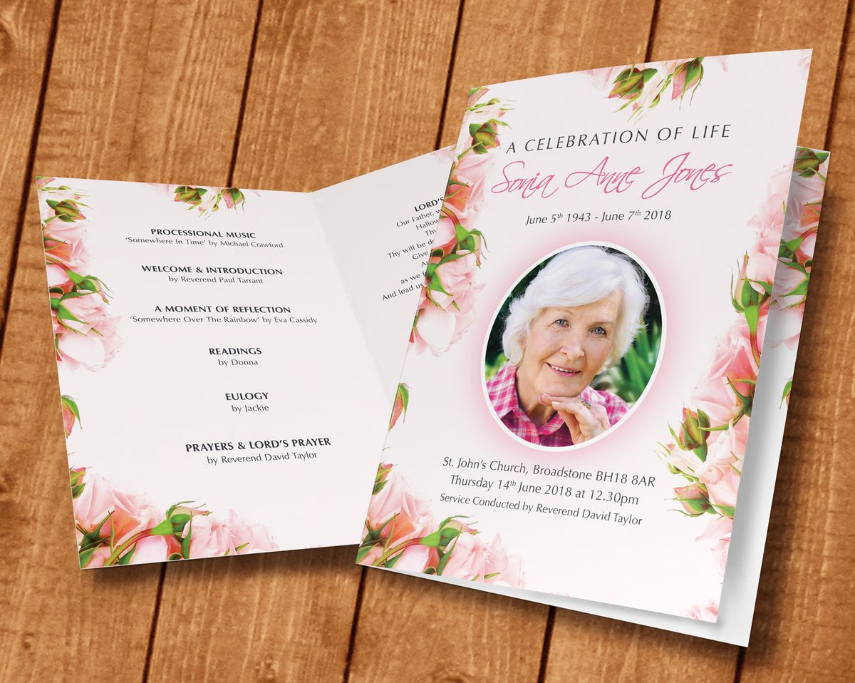 Funeral Printing & Personalised Orders of Service