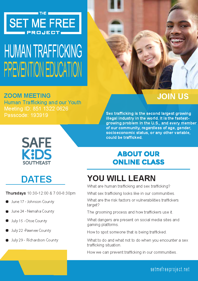 Set Me Free Project Human Trafficking Prevention Education