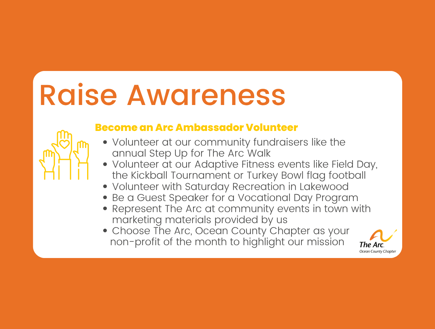 Raise Awareness