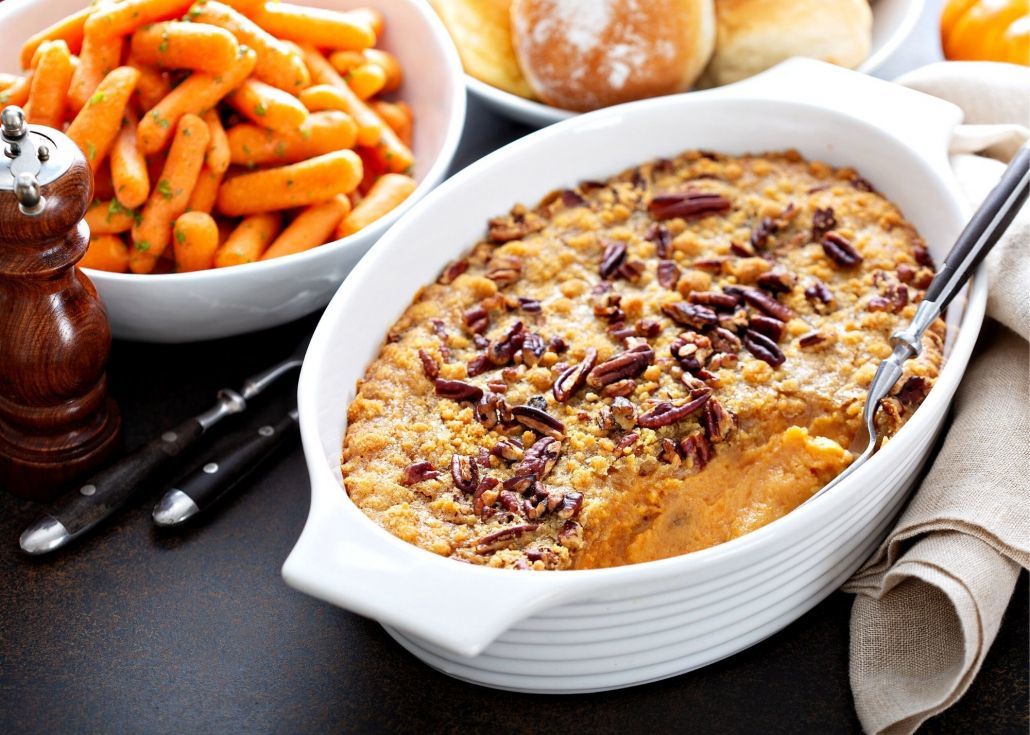 Healthy Sweet Potato Casserole