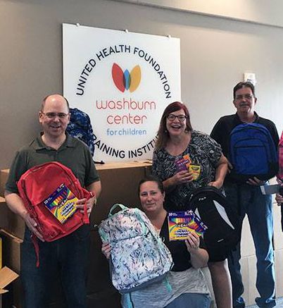 School supplies delivered to Washburn Center