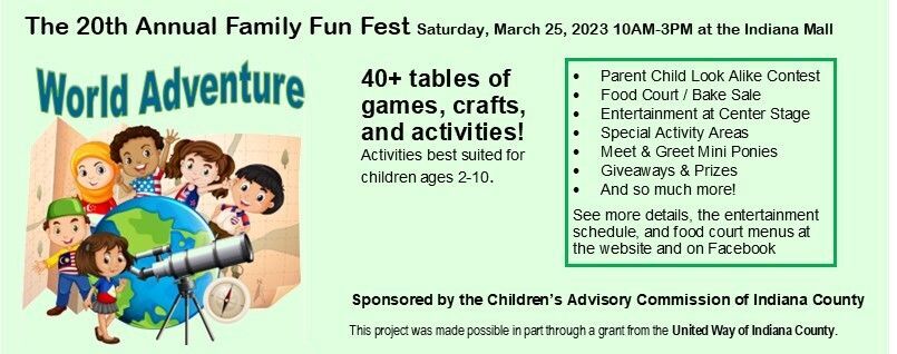 Family Fun Fest at the Indiana Mall