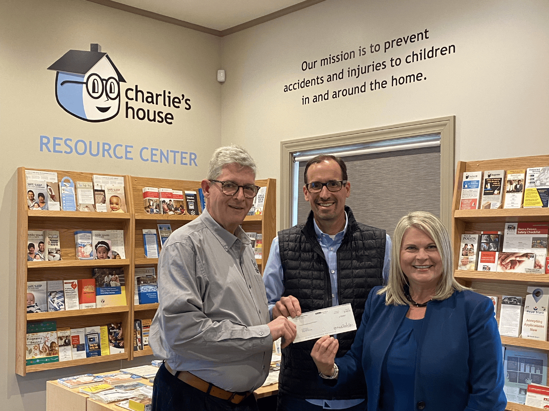 The Research Foundation and Charlie’s House continue partnership with $25,000 grant