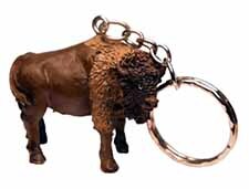 Key Chain - Buffalo Poly