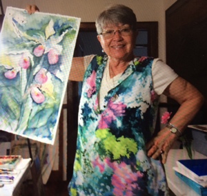 Artist Reception with Helga Flower