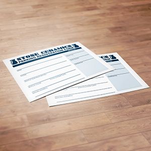 Request an estimate for printing registration materials.