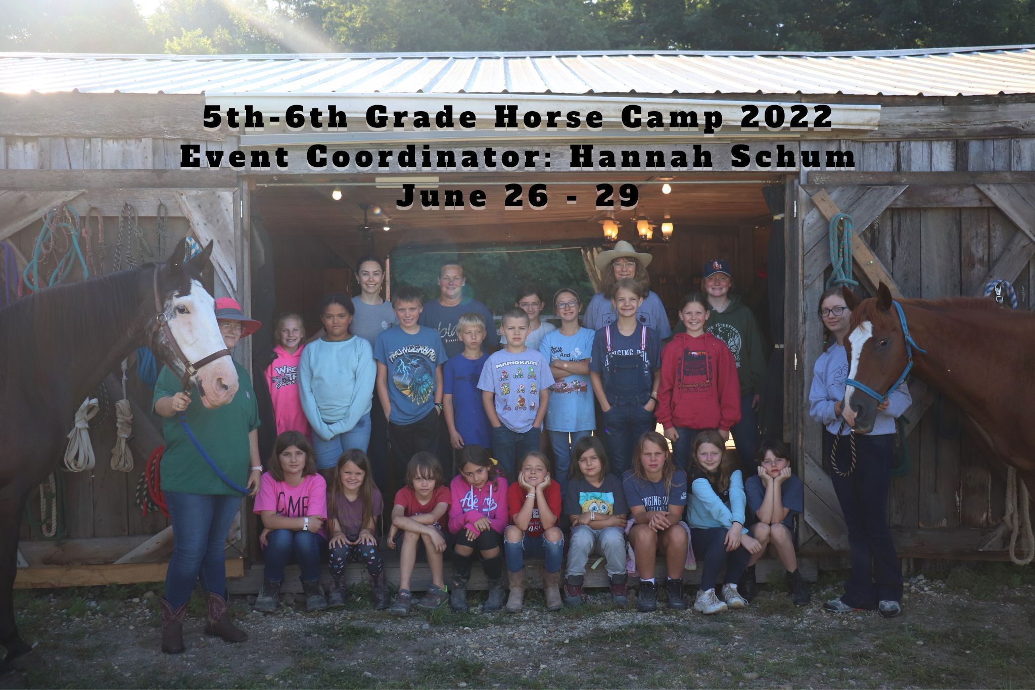 5th & 6th Grade Horse Camp 2022