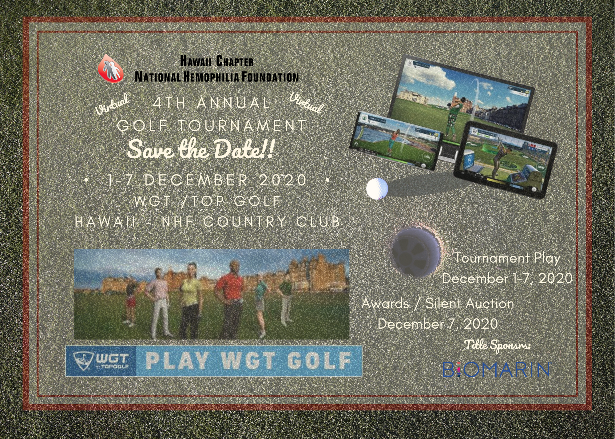 4th Annual Hawaii Golf Tournament