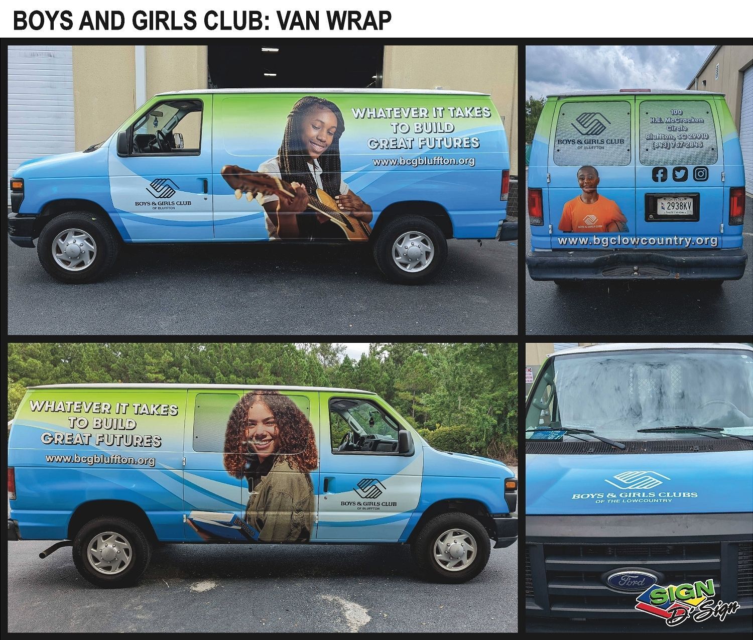 BOYS AND GIRLS CLUB VAN WRAP	