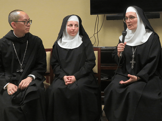 Sisters from Zhytomyr Abbey, Ukraine visit Erie
