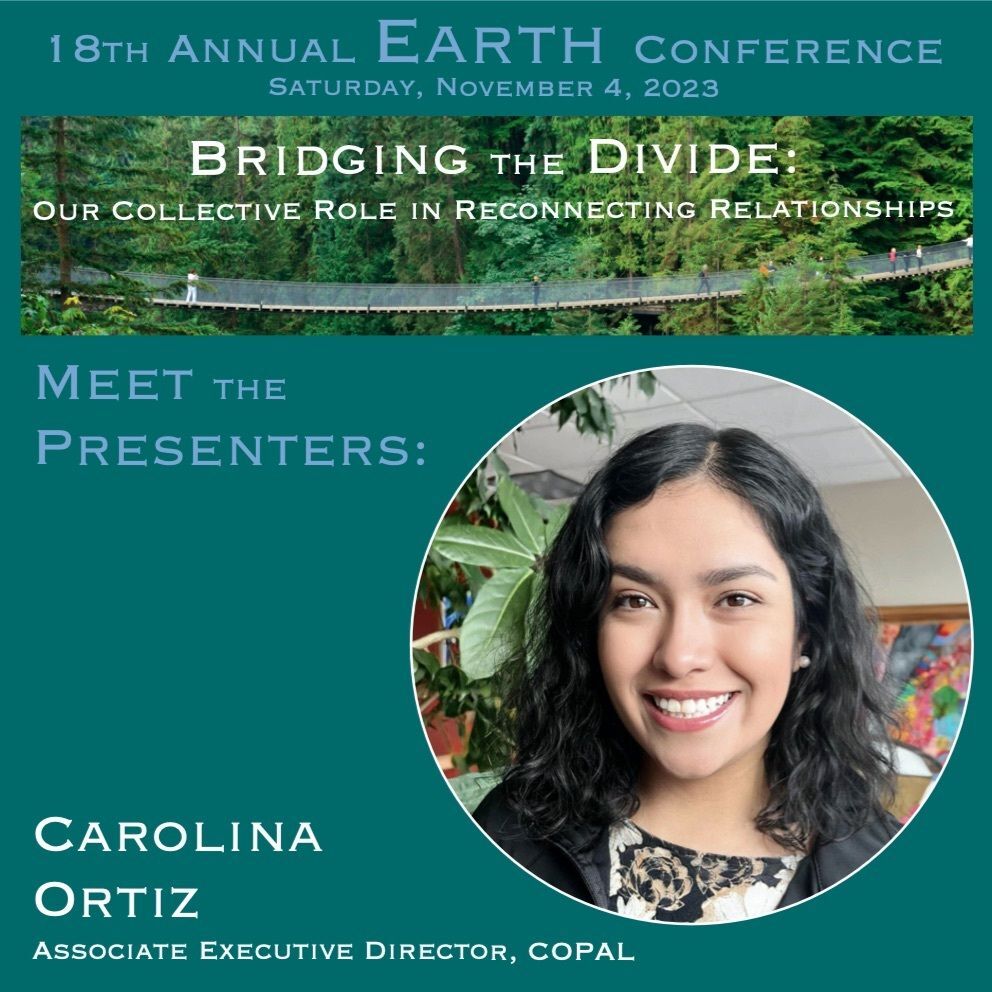 Meet the Earth Conference Keynote Speaker: Carolina Ortiz