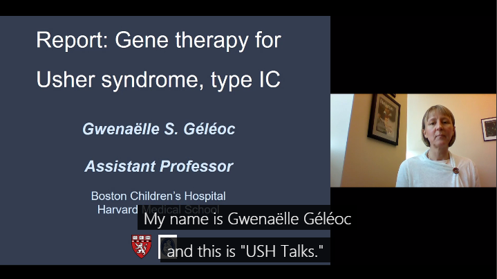 Gene Therapy for Usher Syndrome Type 1C