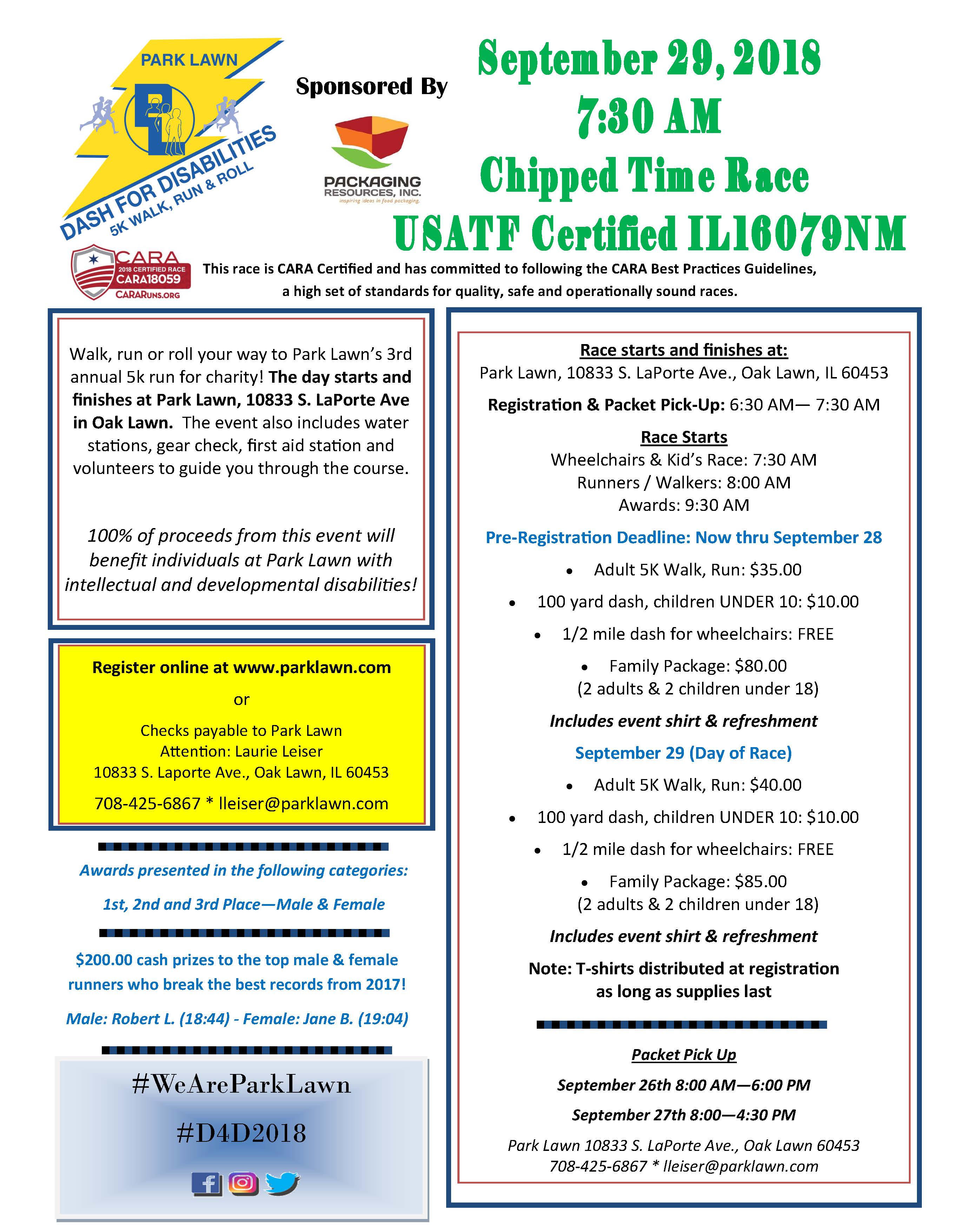 5K Dash for Disabilities
