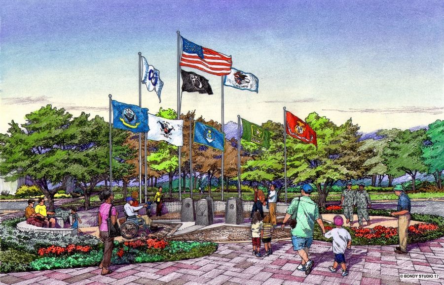 Foundation Fund Supports Military Service Memorial