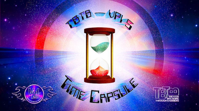 TBTB's VPI5: TIME CAPSULE – 2021. A picture of the VPI5: TIME CAPSULE poster with the TBTB logo in the bottom right corner of the poster. 