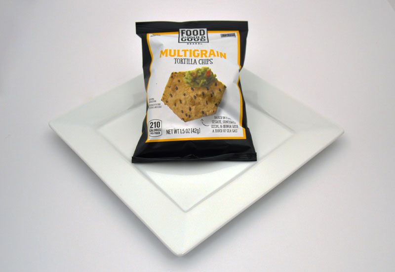 Multigrain tortilla chips