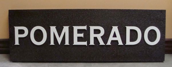 I18815 - Sandblasted HDU  Name Sign