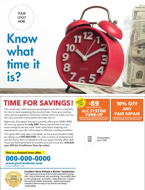 #ACPC-009 - Time For Savings