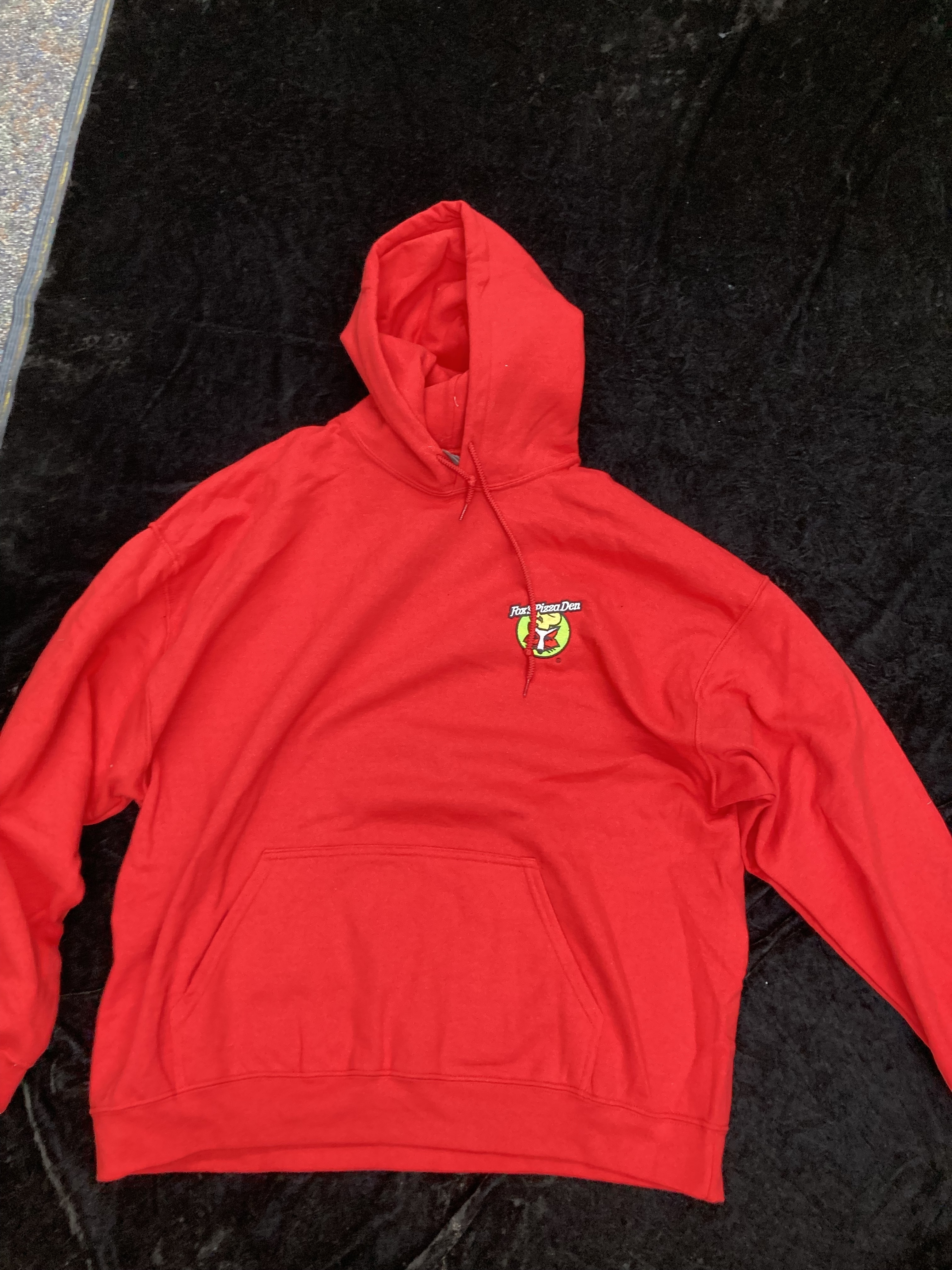 SALE Fox's Logo - 2XL Red Hoodie