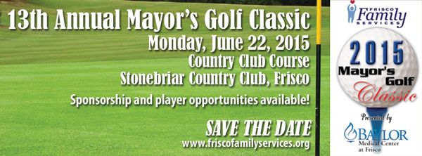 Join us at the 2015 Mayor's Golf Classic